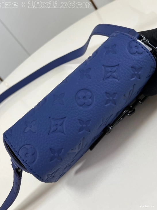 WIS Steamer LOUIS Wallet-18*11*6.5CM VUITTON Wearable 0801